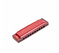 Harmonica Set Blues Harmonica Diatonic 10 Holes C Key Mouth Organ For Beginner(DF10A-1 SLIVER)