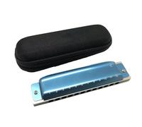 Harmonica Set Blues Mouth Organ 12 Hole Blues Professional Harmonica AL Comb(D)