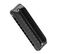 Harmonica Set Blues Ten Hole Harmonica 10 Hole C Key Professional Performance(#G)