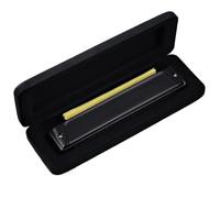 Harmonica Set Harmonica Matte 24 Holes Polyphonic Key Of C/A/B/D/E/D/F/G Professional Performance Grade Harmonica Mouth Organ(C Tone)