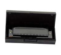 Harmonica Set Professional Diatonic Harmonica 10 Holes 20 Tone Key Of C Gold Color Blues Jazz Rock Folk Music(10 hole 1)
