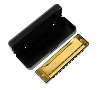 Harmonica Set Ten Hole Harmonica Portable Durable ABS Metal Professional Instrument Suitable For Beginners