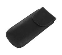 Harmonica Storage Pouch, PU Leather Cover for Musicians | Splash Resistant, Flexible Lid and Thick Lining, Black Finish for Band Rehearsals and Outdoor Travel