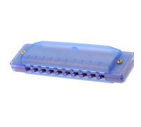 Harmonica Ten Hole Harmonica Bright Color Beginner Portable Small Musical Instrument