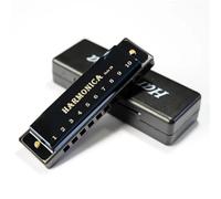 Harmonica The 10 Hole C Harmonica Is Suitable For Music Lovers And Beginners.(Bk)