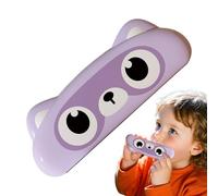 Harmonica Toy - Cartoon Instrument + 6in Size, Musical Learning, Early Childhood Toy, Beginner Harmonica | Kids Music Education Playtime with Fun Animal Pattern Sound Development