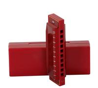 Harmonicas For Adults 10-hole Blues Harmonica In C Key Resin Case Bright And Full Tone Suitable For Beginners(Red)