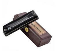Harmonicas For Adults 10-Hole Diatonic Harmonica / HA20 Blues Harp Key of C Resin Comb Blues harp The music is rich Harmonica(F)