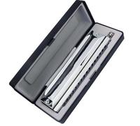 Harmonicas For Adults 16-hole 64-note Chromatic Harmonica For Adults Beginners Self-learners Blues Instrument Harmonica
