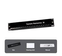 Harmonicas For Adults 24 Hole Harmonica Metal Mouth Organ Musical Instrument Beginner Teaching Playing Gift Copper Core Harmonium Blues Clues(Black)