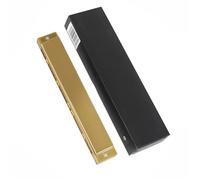 Harmonicas For Adults 28-hole Wide-range Polyphonic C Harmonica For Beginners Introduction To Adult Musical Instruments(Gold)