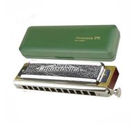 Harmonicas For Adults Chromatic Harmonica Super 12 Holes Harp Mouth Organ Key of C Musical Instruments Pearwood Comb Brass Reeds(F)