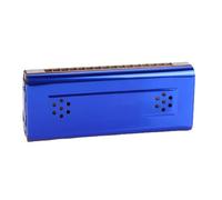 Harmonicas For Adults Musical Instruments Harmonica Two-tone Harmonica Vibrate Beginner Or Lover Double-sided Tremolo(Blue)