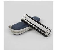 Harmonicas For Professionals 10-Hole Diatonic Harmonica White And Black Comb Multiple Tones Available(B-D Tone)