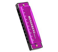 Harmonicas for Students 10-hole Blues Harmonica Portable Harmonica Musical Instrument Christmas Gift (Color : 05)