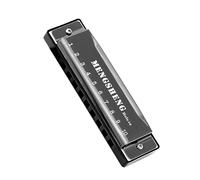 Harmonicas for Students 10-hole Blues Harmonica Portable Harmonica Musical Instrument Christmas Gift (Color : 01)