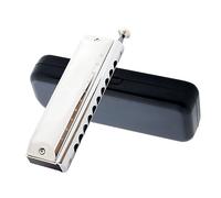 Harmonicas for Students 10 Holes 40 Tones Chromatic Harmonica With Box And Cloth For Professional Players And Beginners