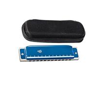 Harmonicas for Students 12 Hole Harmonica Musical Instrument For Beginners And Professionals With Bag (Color : Key F)