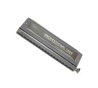 Harmonicas for Students 16 Holes 64 Tones C Key Chromatic Harmonica Harp Musical Instruments With Case (Color : 02)