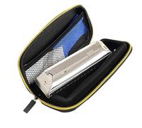 Harmonicas for Students C Key 16 Holes 64 Tones Chromatic Harmonica Music Instruments With Case (Color : C)