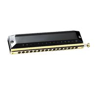 Harmonicas for Students Chromatic Harmonica 16 Holes 64 Notes C Key Professional Performance Beginner Harmonica Instrument (Color : 02)