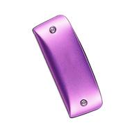 Harmonicas for Students Easy-playing Simple 7 Hole Harmonica Professional Harmonica Diatonic Harmonica Musical Instrument (Color : Purple_C Key)