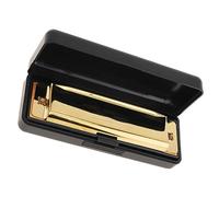 Harmonicas for Students Gold 10 Hole 20 Tone C Key Metal Harmonica With Black Storage Box
