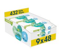 Pampers Harmonie Aqua wet wipes for kids 9x48 pc
