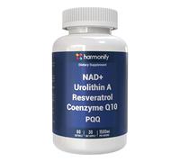 HARMONIFY UrolithinA Blend Softgels NAD+ Resveratrol CoQ10 Supplement 60 Softgels
