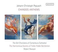 Harmonious Society o - Johann Christoph Pepusch Chandos Anthems - CD - A4z