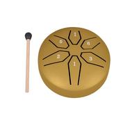 Harmonious Sound Producing Steel Tongue Drum 3 Inch with 6 Notes Supporting Mental and Outdoor Music Creativity Steel