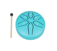 Harmonious Sound Producing Steel Tongue Drum 3 Inch with 6 Notes Supporting Mental and Outdoor Music Creativity Small Drum