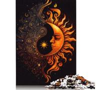 Harmonious Sun And Moon Puzzles for Adults 1000 Piece Puzzle for Teenager Age 12 Years Up Christmas Eve Gifts 1000pcs (38x26cm)