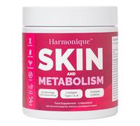 Harmonique 3-in-1 Collagen Mix with Types I, II, III, V, X, Biotin, B12 & Magnesium for Joint Mobility, Hair & Skin, 50 Servings