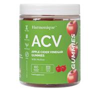 Harmonique ACV Apple Cider Vinegar Gummies with Mother, Pomegranate Extract, Beet Juice Powder