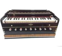 Harmonium 9 Stopper, Chudidaar Bellow 42 key 2 Reed Bass Male Coupler Harmonium with Cover/Indian Harmonium/Professional Harmonium/Handmade Harmonium/Musical Instruments