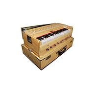 Harmonium BINA No. 17 Dx. Portable Super Special Beige Color/Indian Portable Harmonium/Tuned by Bina Musicals