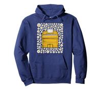 Harmonium Floral Flowers Organist Musician Spring Summer Pullover Hoodie