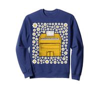 Harmonium Floral Flowers Organist Musician Spring Summer Sweatshirt