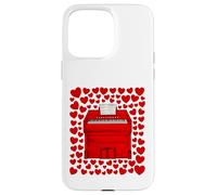 Harmonium With Hearts, Church Organist Valentines Wedding Case for iPhone 15 Pro Max