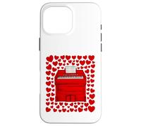 Harmonium With Hearts, Church Organist Valentines Wedding Case for iPhone 16 Pro Max