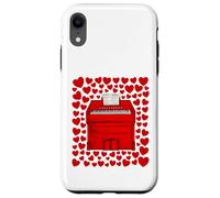 Harmonium With Hearts, Church Organist Valentines Wedding Case for iPhone XR