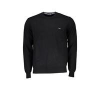 Harmont & Blaine embroidered-logo crew-neck sweater - Black XXL