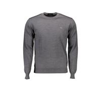 Harmont & Blaine logo-embroidered crew-neck sweater - Grey XXL