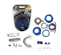 Harmony Audio HA-AK8 Car Stereo Complete 8 Gauge 900W Amp Amplifier Install Kit - Nickel Plated