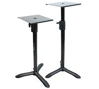 Harmony Audio HA-BKSPKS Home Audio - Studio Monitor Adjustable Height Bookshelf Speaker Stand Pair