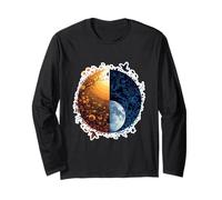 Harmony Balance Energy Dualism Symbol Cosmic Unity Forces Long Sleeve T-Shirt