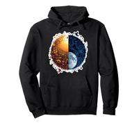 Harmony Balance Energy Dualism Symbol Cosmic Unity Forces Pullover Hoodie