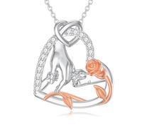 HARMONY BOLA Mum Necklace 925 Sterling Silver Mother and 2 Daughter/Son Hand Holding Pendant Mum Jewelry for Women Grandmother Mother Wife Daughter