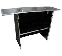Harmony Case HCDJSTANDT Compact Fold Out Portable DJ Workstation Table
